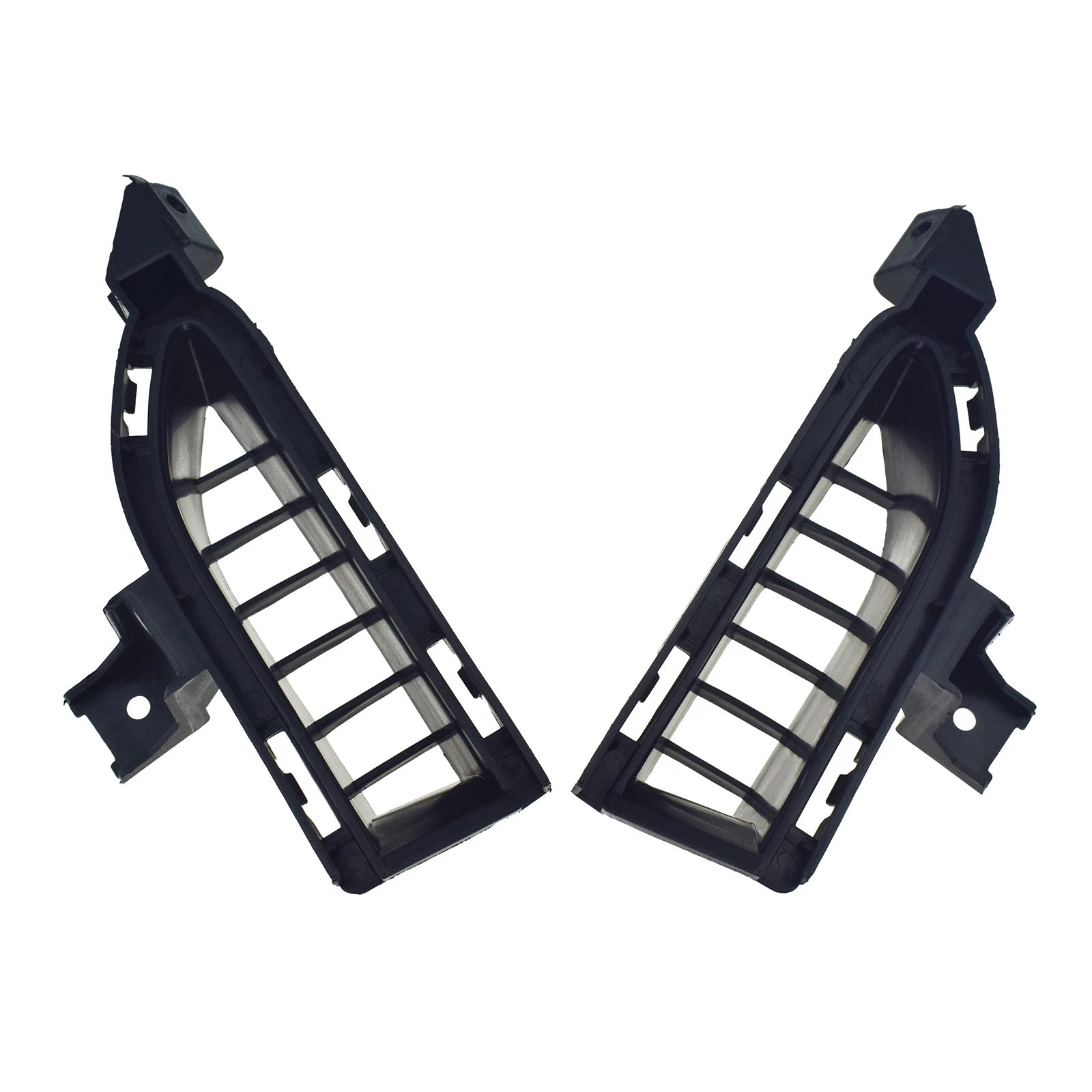 Pair LH RH Front Bumper Outer Grille for 2021 2022 2023 Nissan Rogue 622566RR0A 6B93BC-57