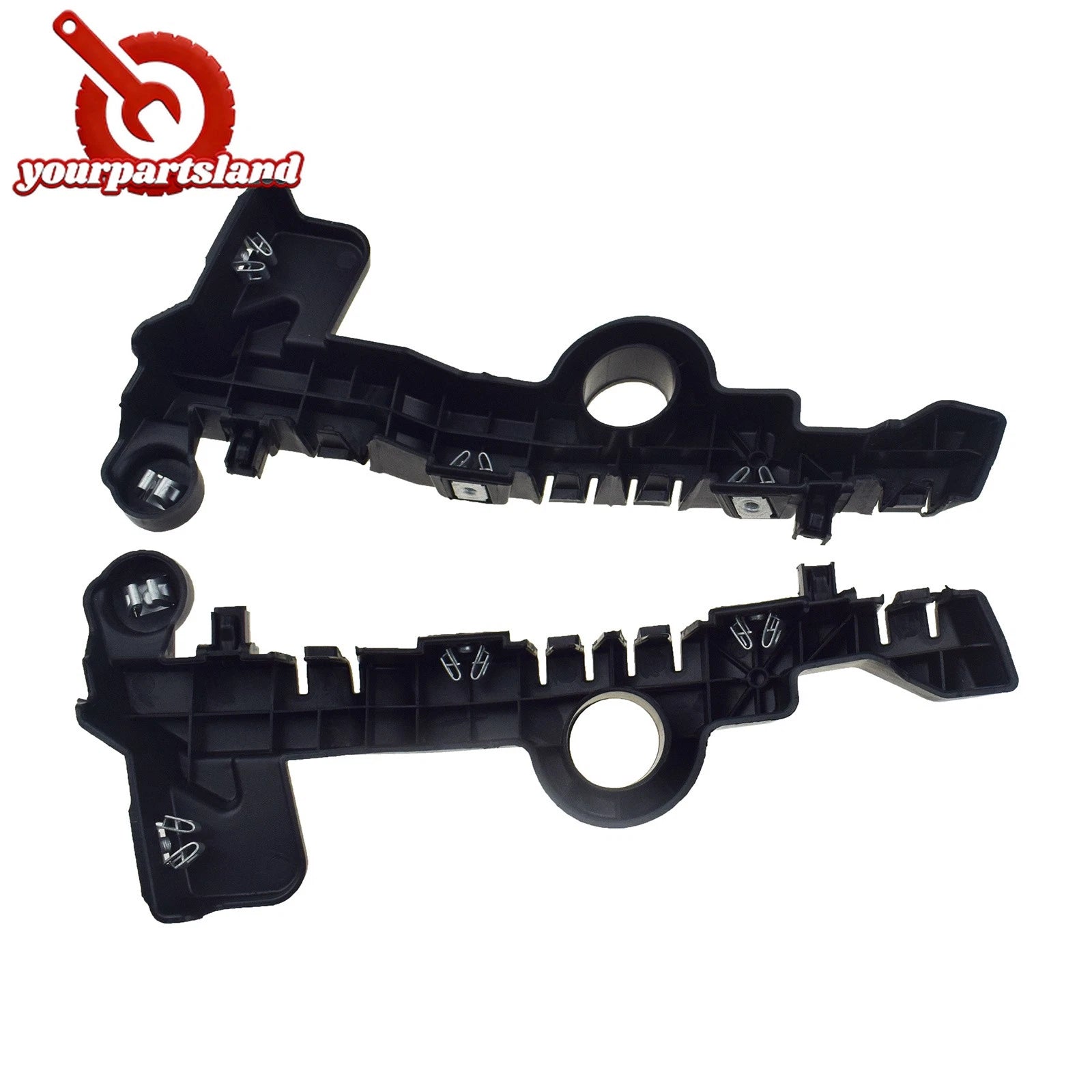 For GMC Sierra 1500 2019-2023 Front Pair Bumper Fascia Guide 23388662 23388663 6B93BC-57