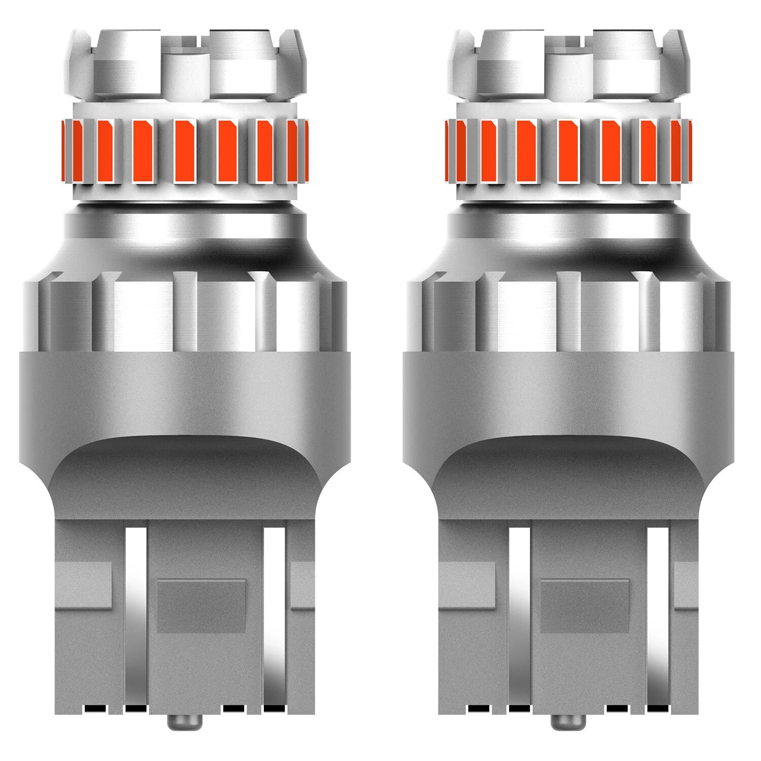 AUXITO 7443 Red LED Strobe Brake Tail Parking Light Bulbs 7440 7444 Super Bright AUXITO