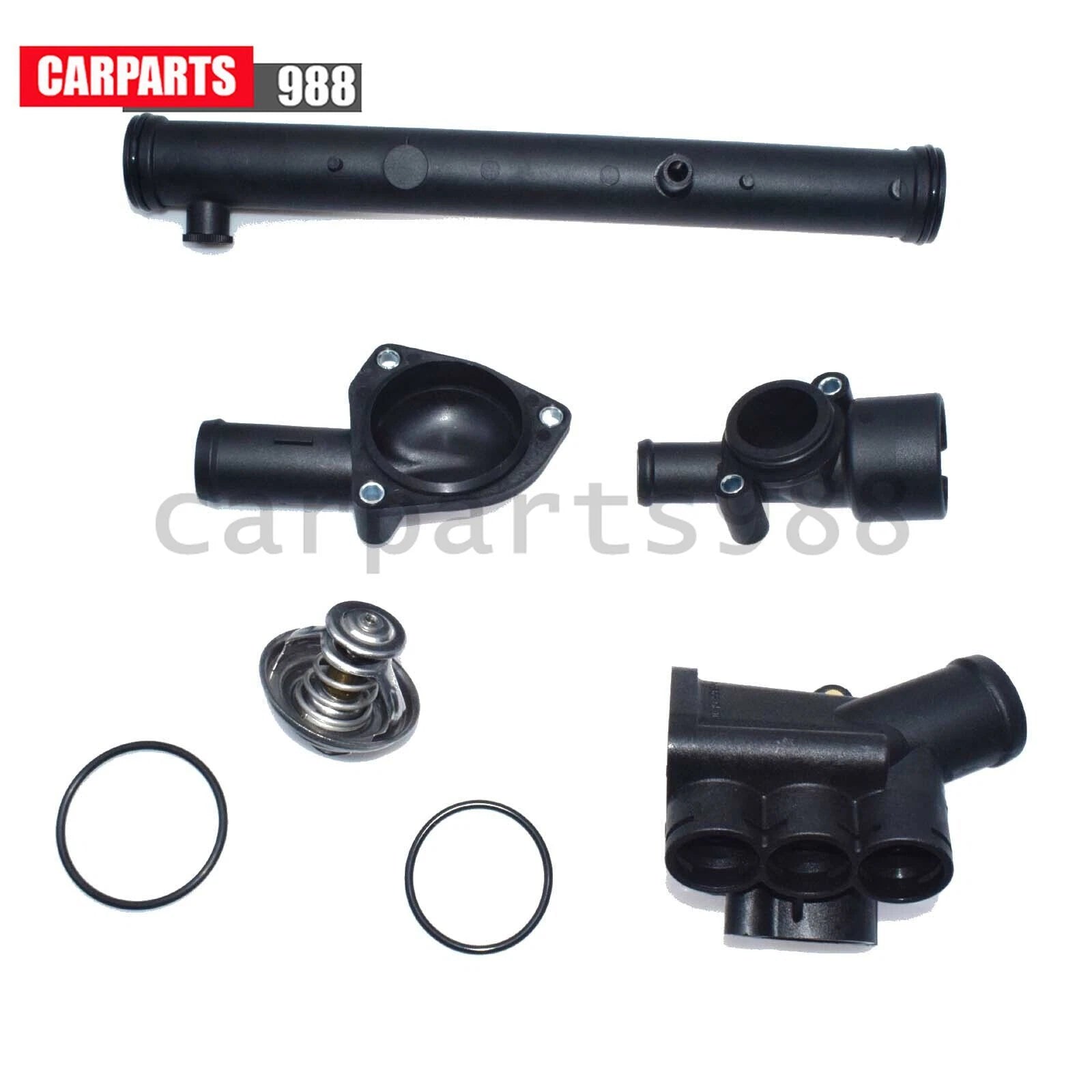 Coolant Thermostat Housing Kit For VW Golf Jetta Passat Corrado Eurvan 2.8L VR6 6B93BC-57