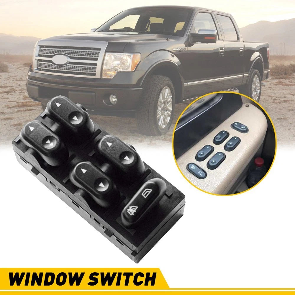 Master Power Window Switch Driver Left Side For 2004-2008 Ford F150 Crew Cab EOA 6B93BC-57