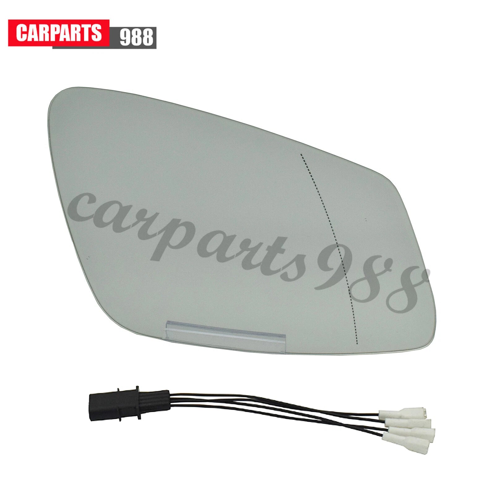 Right Side Heated View Mirror Glass For BMW F10 F12 F13 E60 E61 E63 51167186588 6B93BC-57