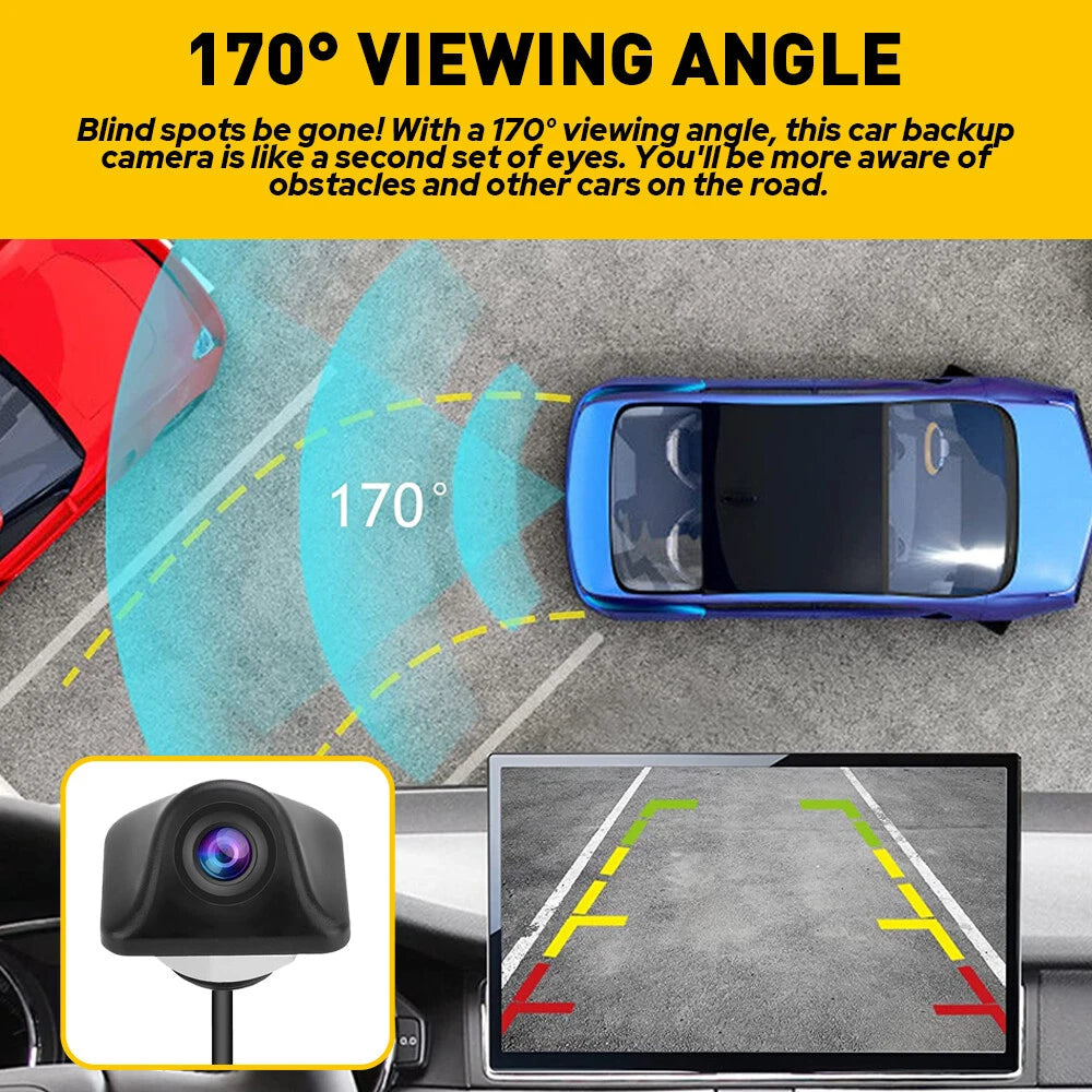 Car View Reverse Camera Parking Backup Cam HD Night Vision Waterproof 170° EOA 6B93BC-57