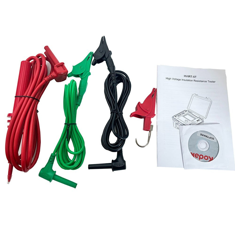High Voltage Insulation Tester with Range 0.5MΩ~2TΩ 250V 500V 1KV 2.5KV 5KV 6B93BC-57