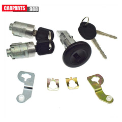 Ignition & Door Lock Cylinder W/Keys for 2001-06 Chevy GMC Silverado Tahoe Yukon 6B93BC-57