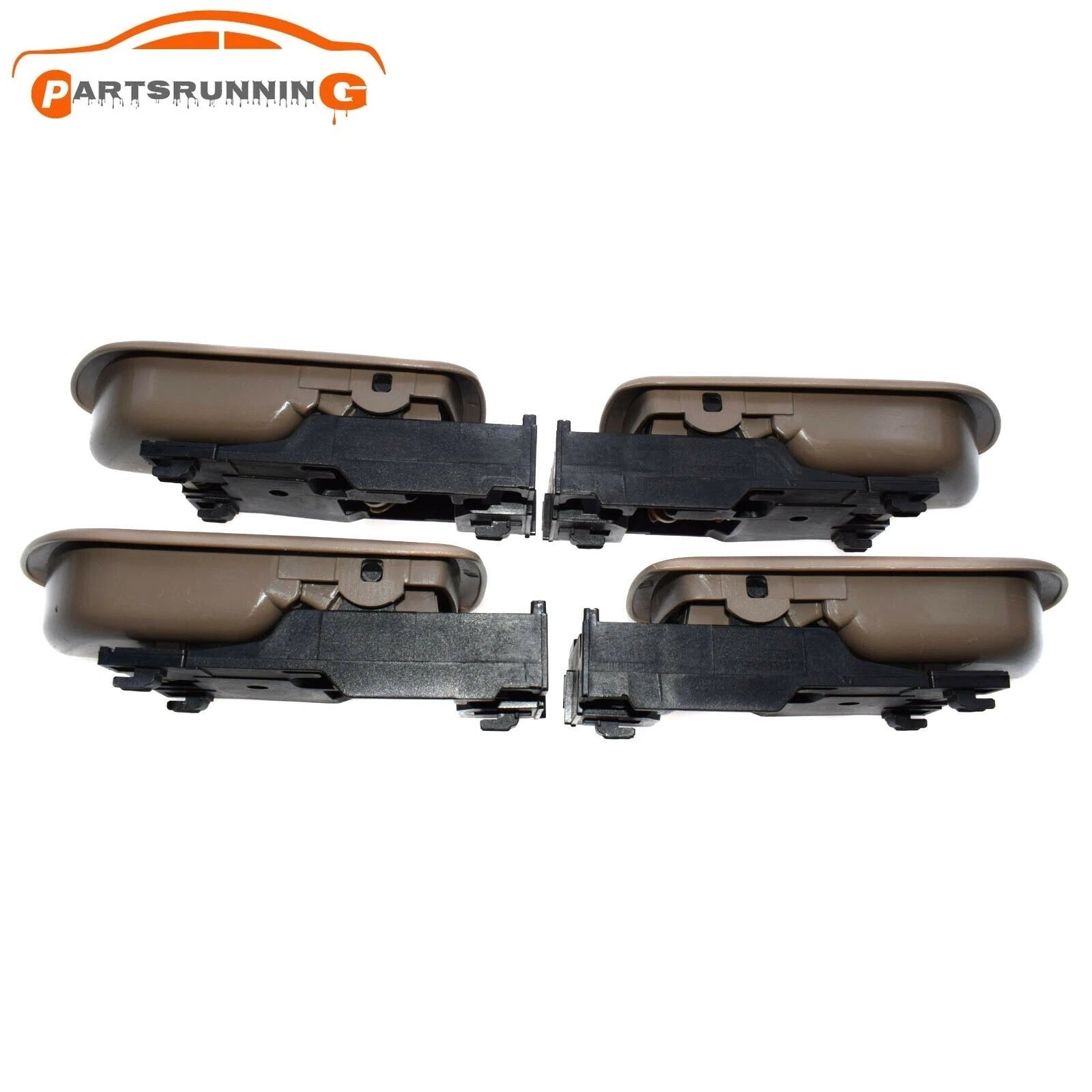 4x Front Rear Left Right Interior Door Handle Trim for Toyota Sequoia 2001-2007 6B93BC-57