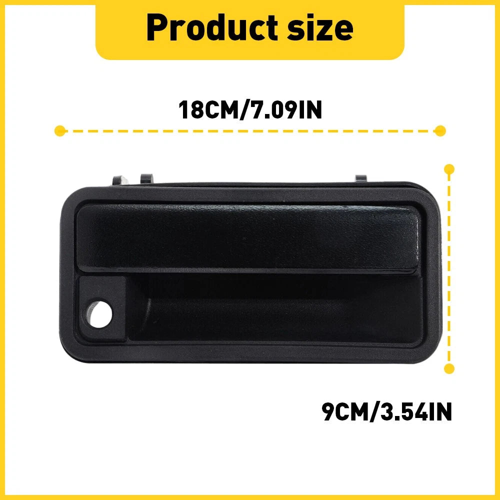 Right Left Exterior Door Handle For 88-99 Chevrolet C1500 K1500 Set of 2 Front 6B93BC-57