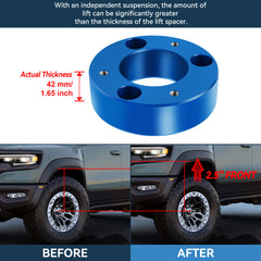 ECCPP 2.5" Front and 1.5" Rear Leveling Lift Kit For Ford F-150 Pickup 2004-2020