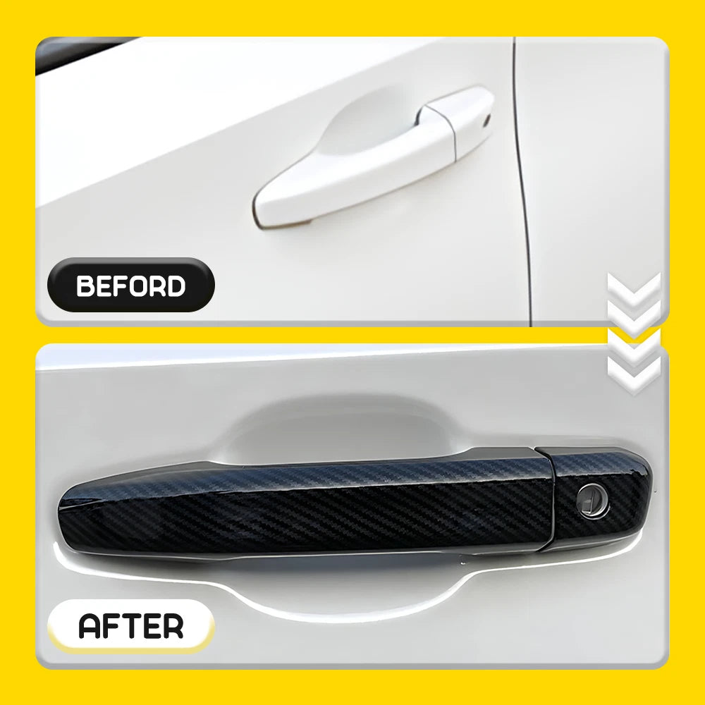 4X For 2018-2022 Honda Accord w/ Smartkey Hole Exterior Door Handle Cover Trim A 6B93BC-57