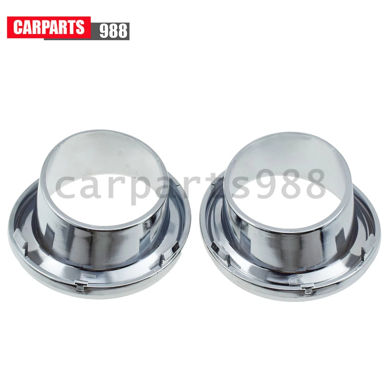 Fog Light Trim Chrome Left / Right For 05-08 Mini Cooper 51117127941 51117127942 6B93BC-57