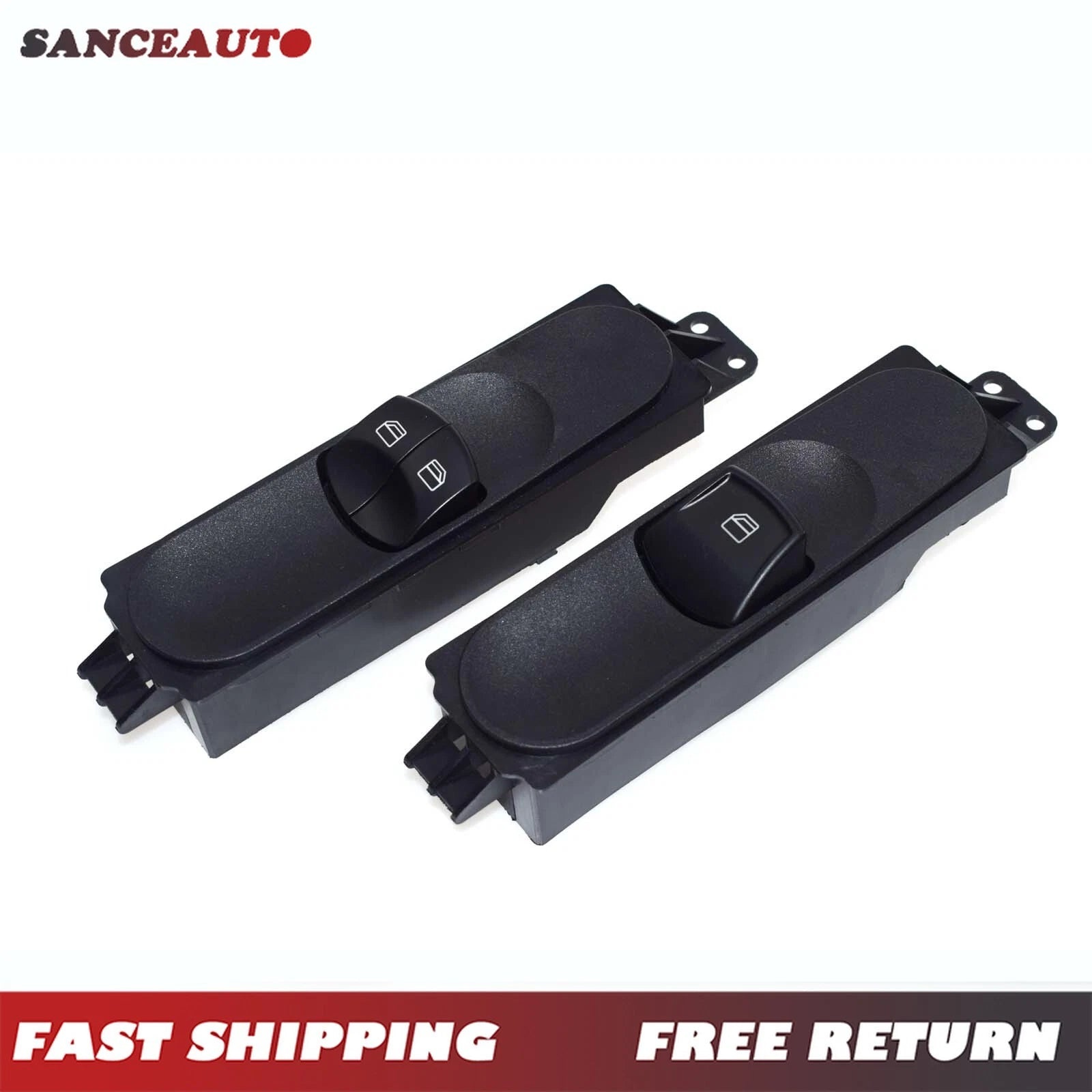 Front Left Right Power Window Control Switches 2 pcs For Mercedes Sprinter 06-16 6B93BC-57