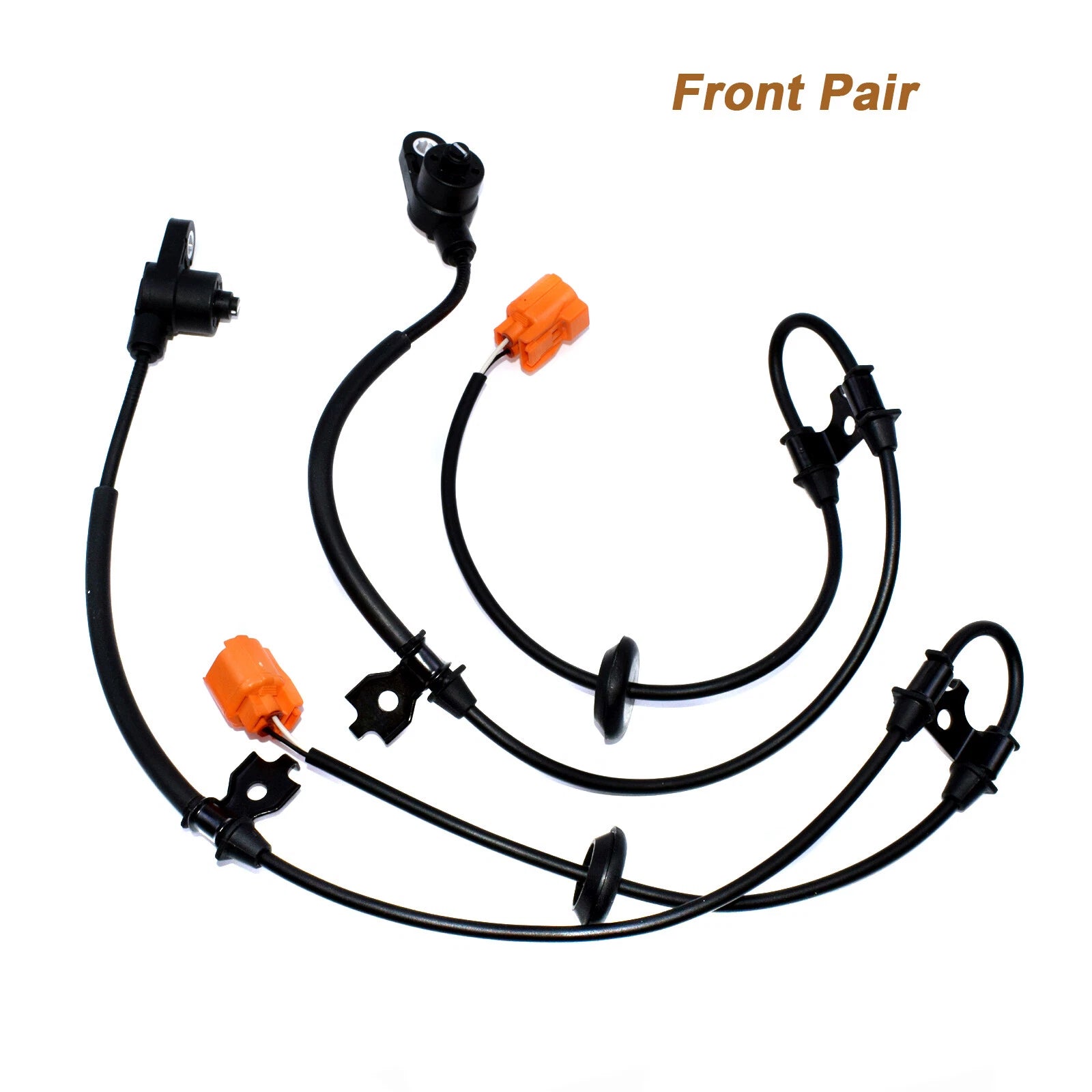 Front Pair ABS Wheel Speed Sensor for Honda Odyssey 3.5L 1999-2004 57450S0XA01 6B93BC-57