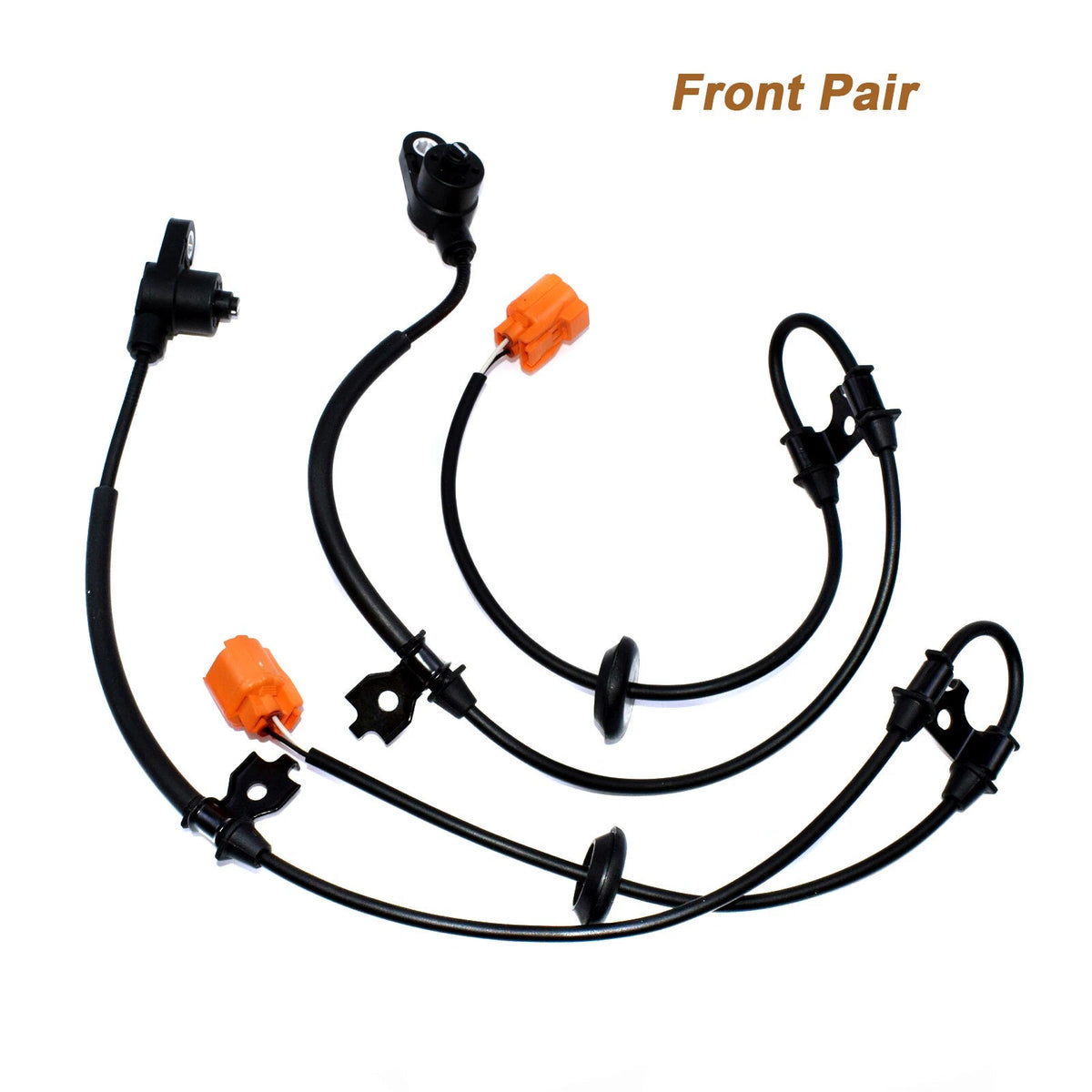 Front Pair ABS Wheel Speed Sensor for Honda Odyssey 3.5L 1999-2004 57450S0XA01 6B93BC-57