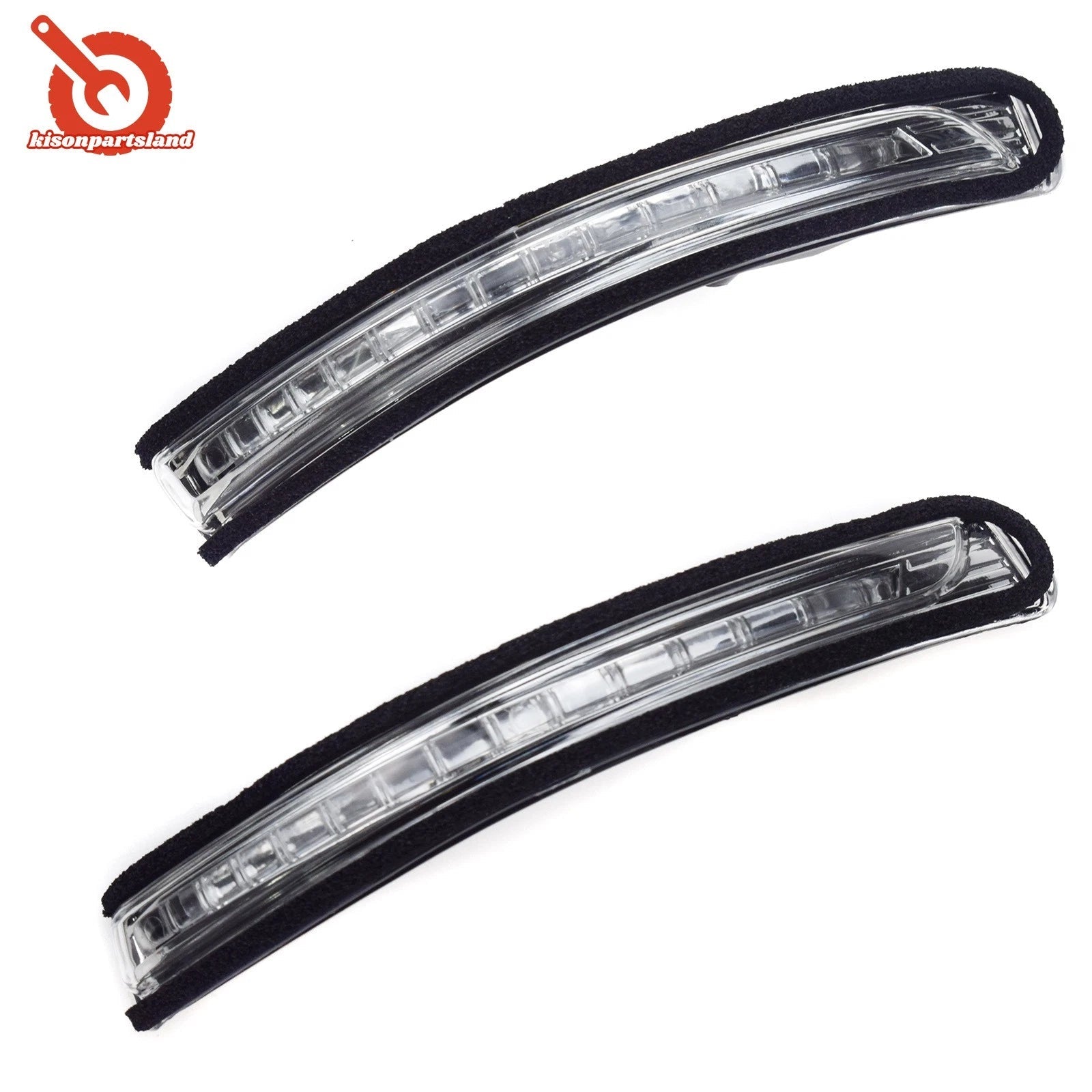 2PCS Left Right LED Side Mirror Signal Lamp for KIA 2012-2016 Rio 876141W000 6B93BC-57