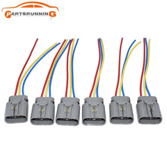6PCS Ignition Coil Pack Wiring Connector For Nissan 300zx z32 Infiniti CI-IGN300 6B93BC-57