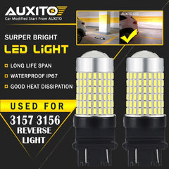 2X 3157 4057 Back up Reverse Light 3156 White LED Bulbs for Ford Crown Victoria 6B93BC-57