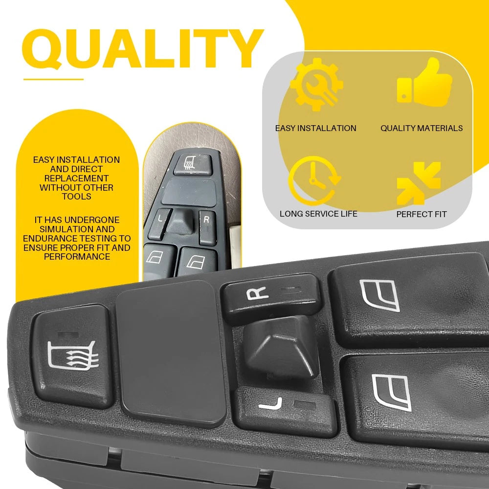 20752917 Driver Power Window Master Switch For Volvo VN 2005-2014/VNL 2005-16 EA 6B93BC-57