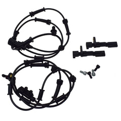 4 Pcs ABS Sensor + Connector for Jeep Liberty Wrangler Dodge Nitro 52125003AB 6B93BC-57