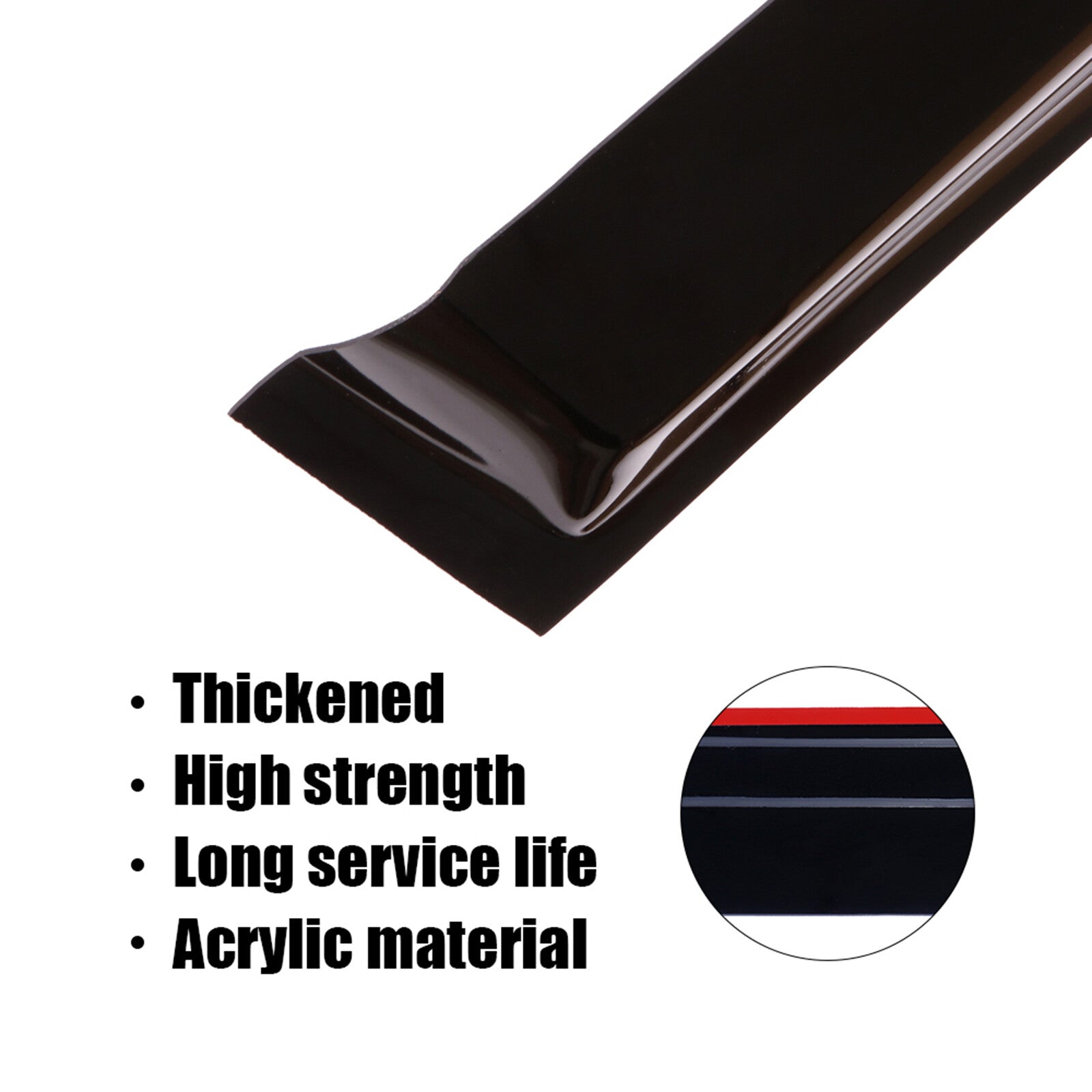 For Honda CRV CR-V 2002-2006 2005 2004 2003 Window Visor Rain Guard Deflectors 6B93BC-57