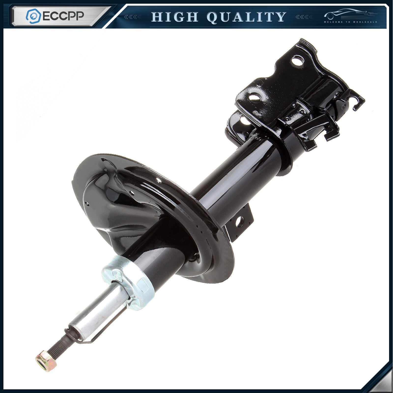 Front Rear Struts Shocks For 2004-2009 Nissan Quest 3.5L Left Right ECCPP ECCPP