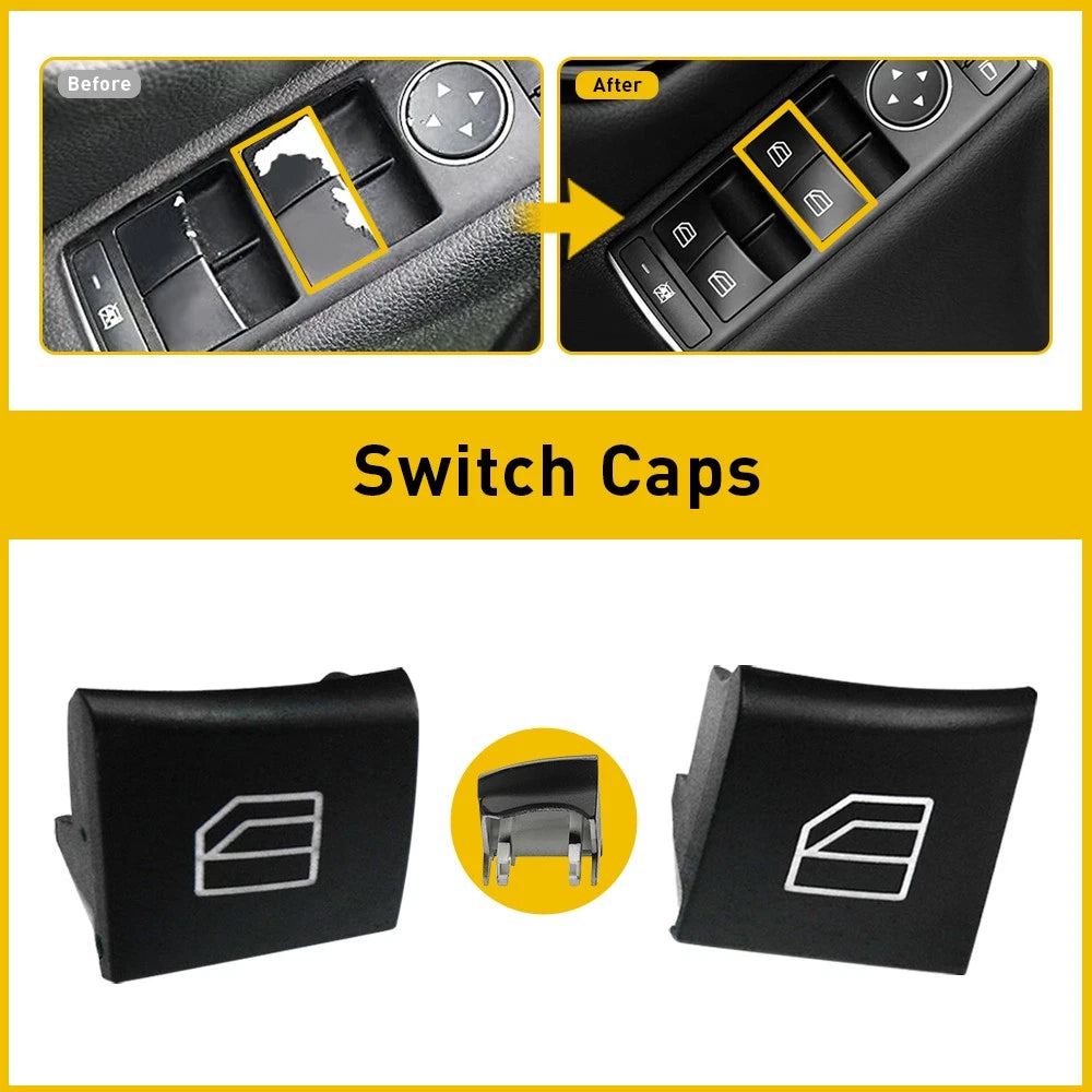 Car Driver Repair Switch Window Button Cover For ML Mercedes-Benz GL R Class 6B93BC-57