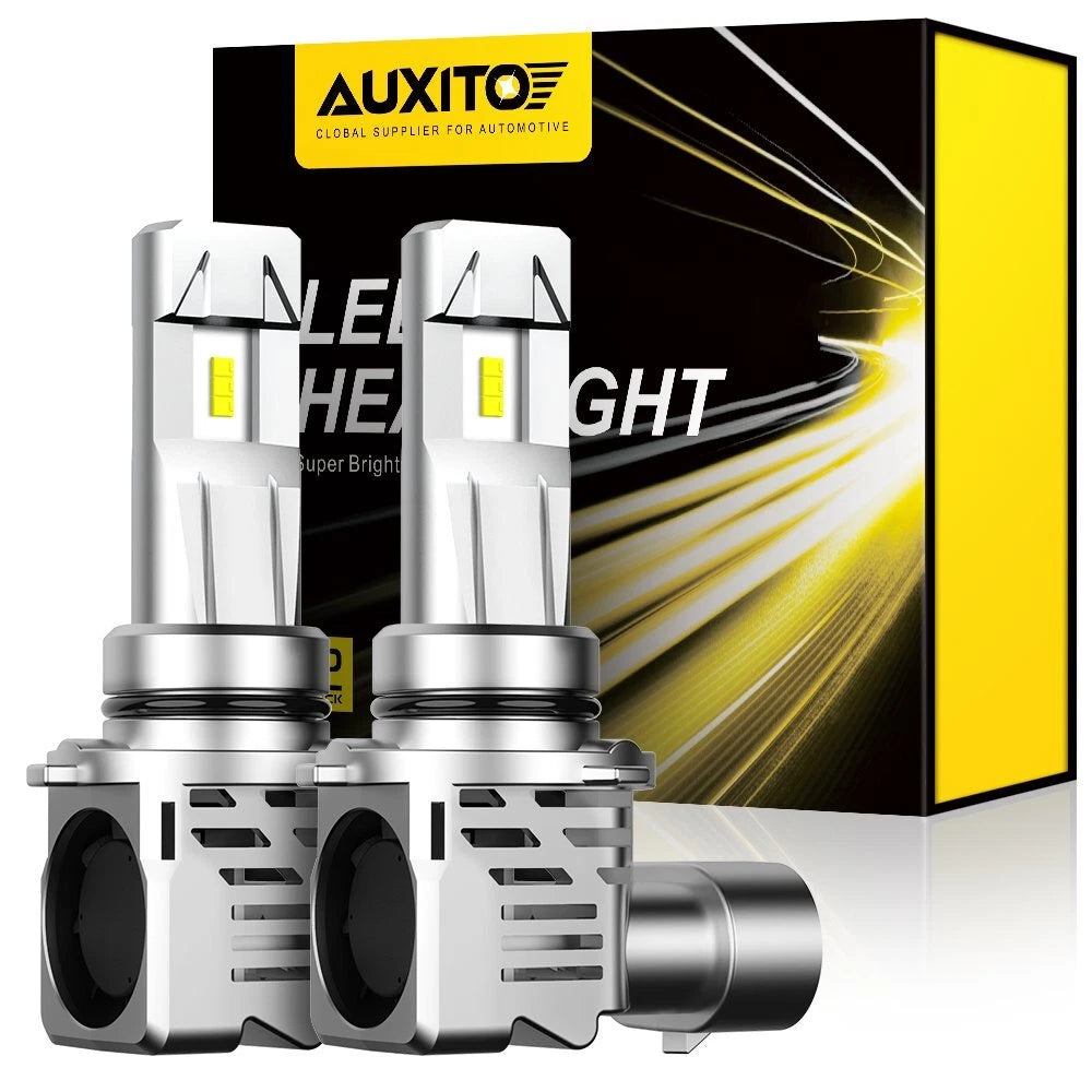 4X AUXITO 9005 9006 LED Headlight Kit Bulb High Low Beam Super White M3 US EOA AUXITO
