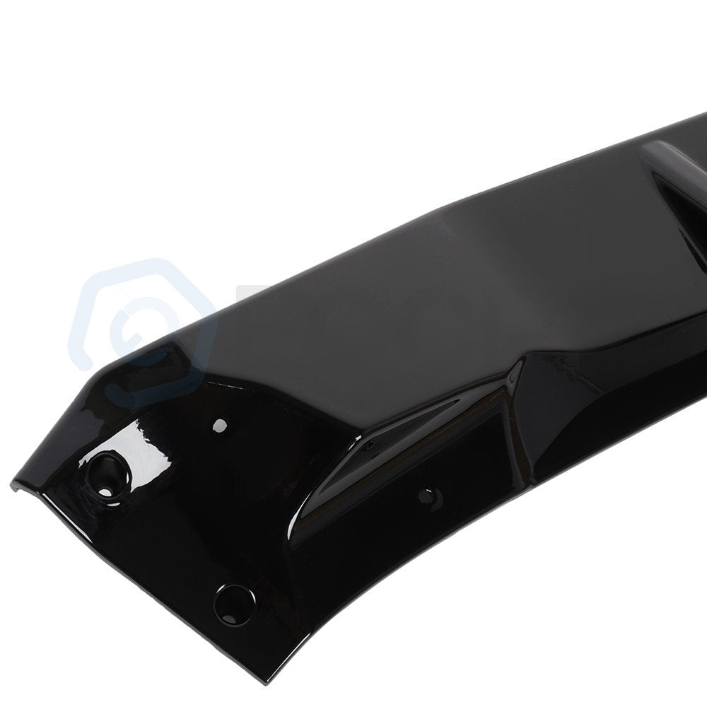 For 2020 Nissan Sentra Painted Black Front Bumper Body Kit Lip Spoiler PP 6B93BC-57