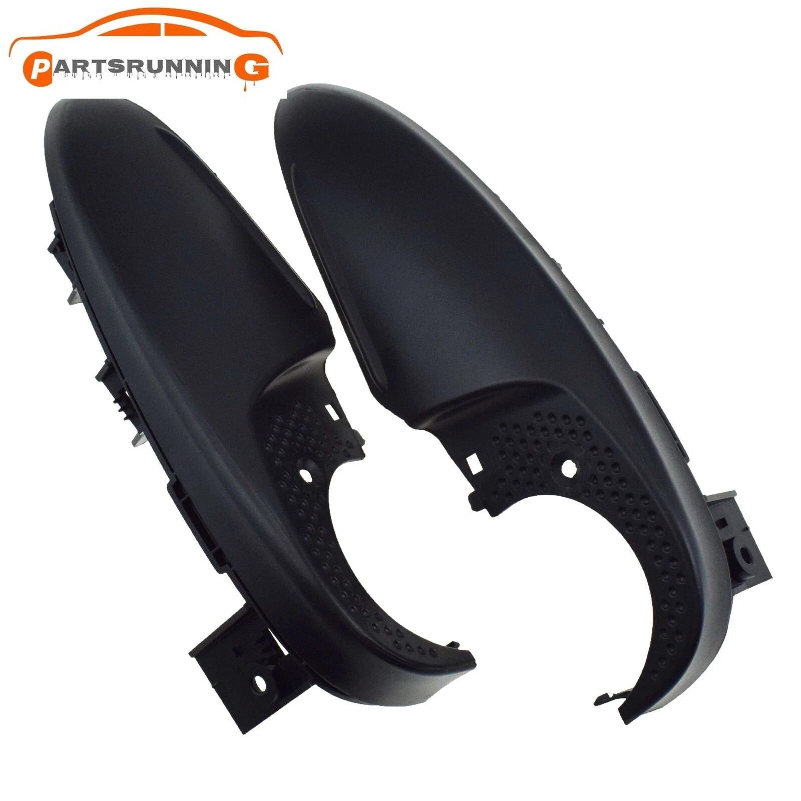Front L & R Rearview Side Mirror Lower Cover For Mazda 3 Axela 2014 2015 2016 6B93BC-57
