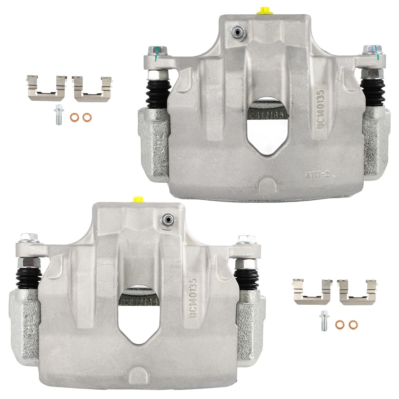 Front Left Right Brake Calipers 2Pcs For 2011-2015 Kia Optima 19B6412A 19B6413A 6B93BC-57