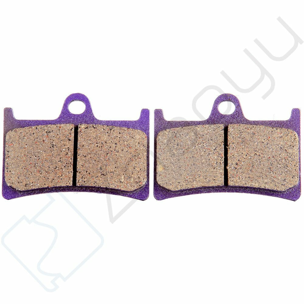 2 Pairs Brake Pads Front For Yamaha YZF R1M YZF R1S 2016-2017 Carbon Fiber 6B93BC-57