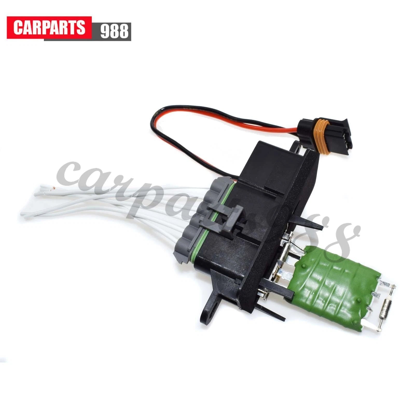 Heater Blower Motor Resistor & Connector For Chevrolet Astro GMC Safari 89018436 6B93BC-57