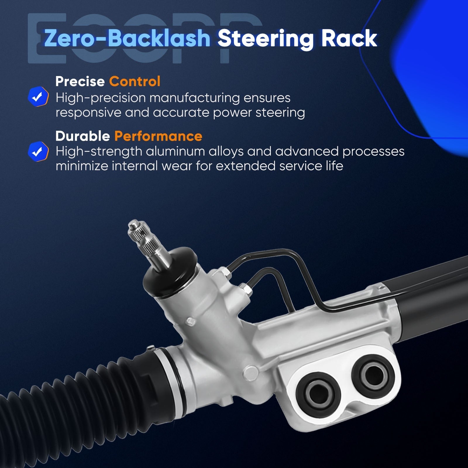 Power Steering Rack and Pinion for 2004-2013 2014 2015 Nissan Armada Titan QX56 KOEEP