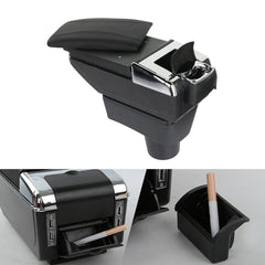 For Mitsubishi Attrage 2015-2019 Center Console Armrest Storage Box with Base US MITSUBISHI