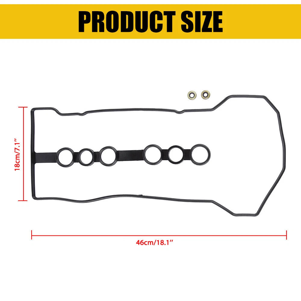 OEM Engine Valve Cover Gasket 90210-06013 Set For Toyota Corolla 2000-2008 US EA 6B93BC-57