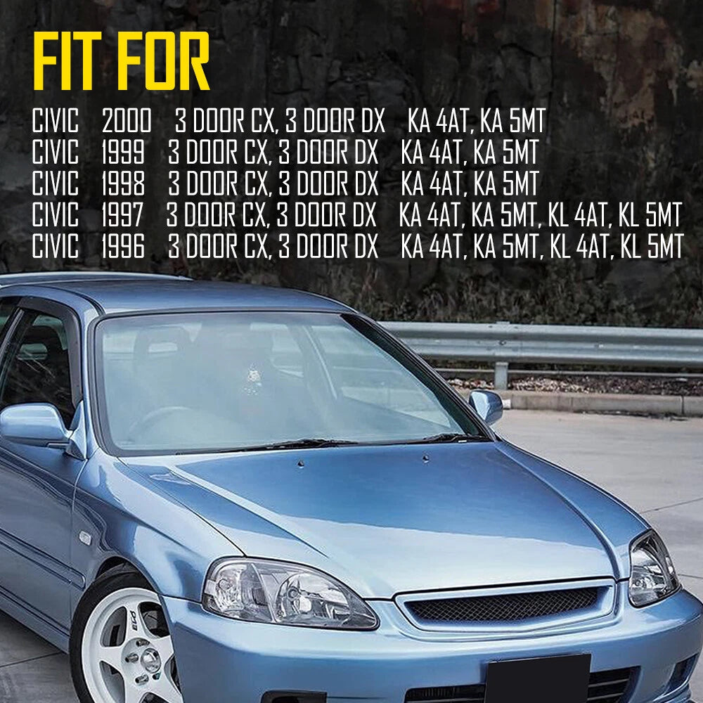 FOR CIVIC HONDA EK9 EK4 1996-2000 3D Roof Side Molding Right & Left Set 6B93BC-57