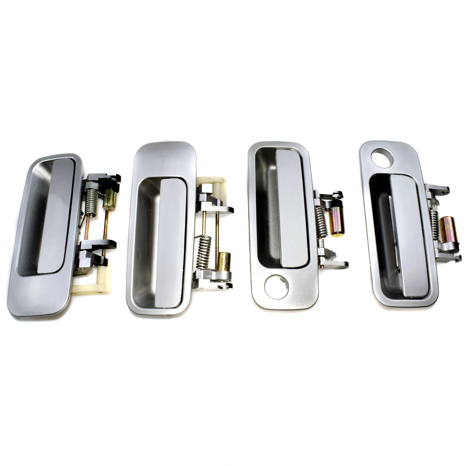 Silver Outside Door Handle Front Rear Left Right For Toyota Camry 1997-2001 6B93BC-57