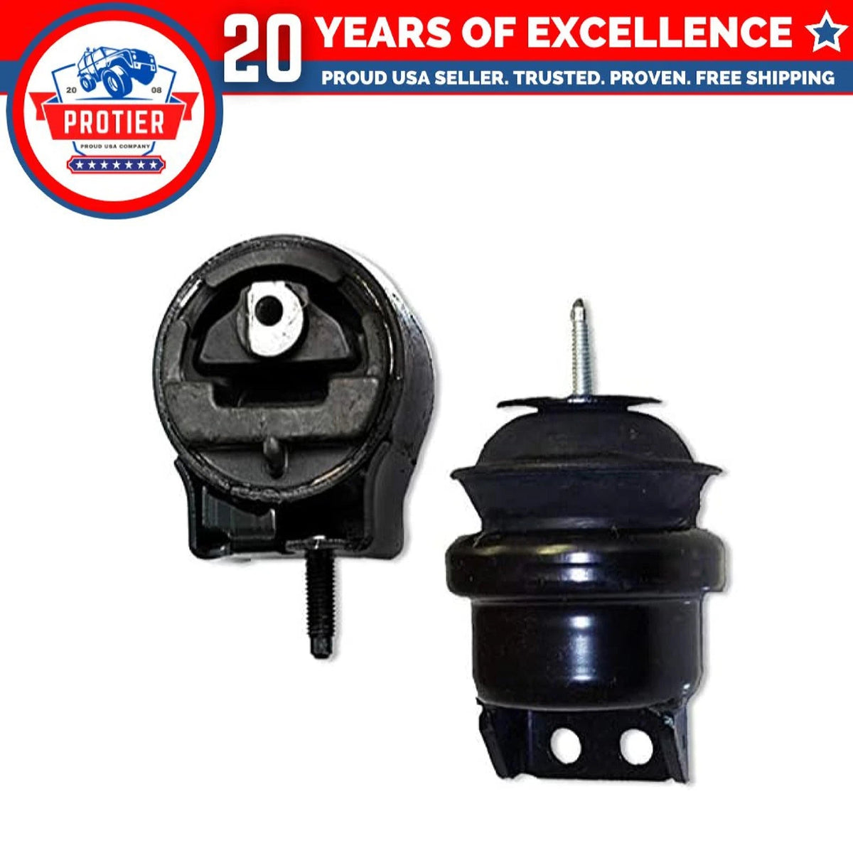 Fits 2000-2005 Ford Taurus/Mercury Sable 3.0L DOHC 24 Valve Motor Mount Set 2pc 6B93BC-57
