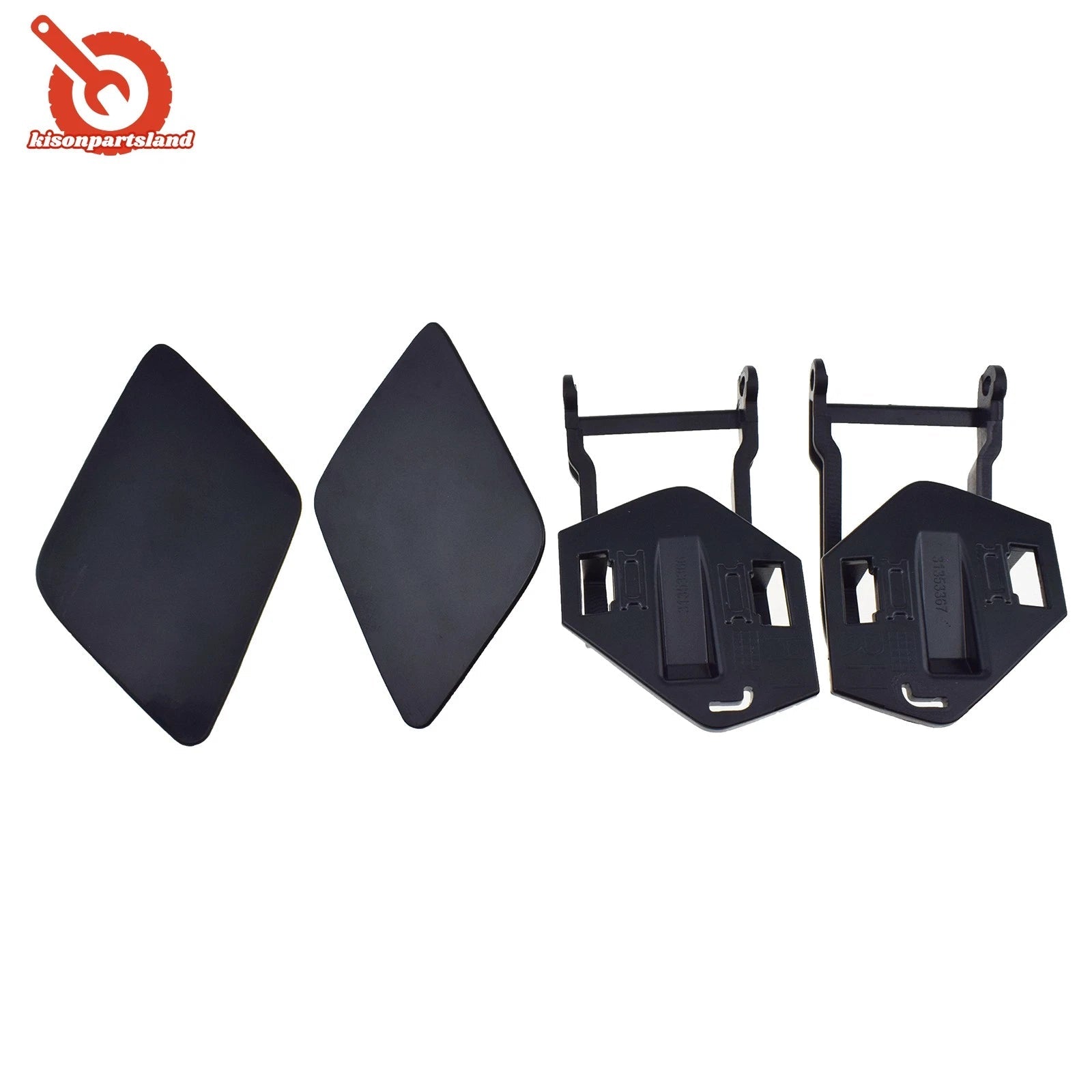 Front Bumper Headlight Washer Nozzle Cover Unpainted for Volvo XC90 2015-2022 6B93BC-57