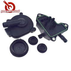 Oil Separator Crankcase Vent Valve PVC Breather & Cam Plug Set For Mercedes M272 6B93BC-57