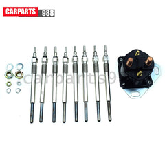 Diesel Glow Plug & Controller Kit for 97-03 Ford 7.3L Powerstroke F4TZ12A342BA 6B93BC-57