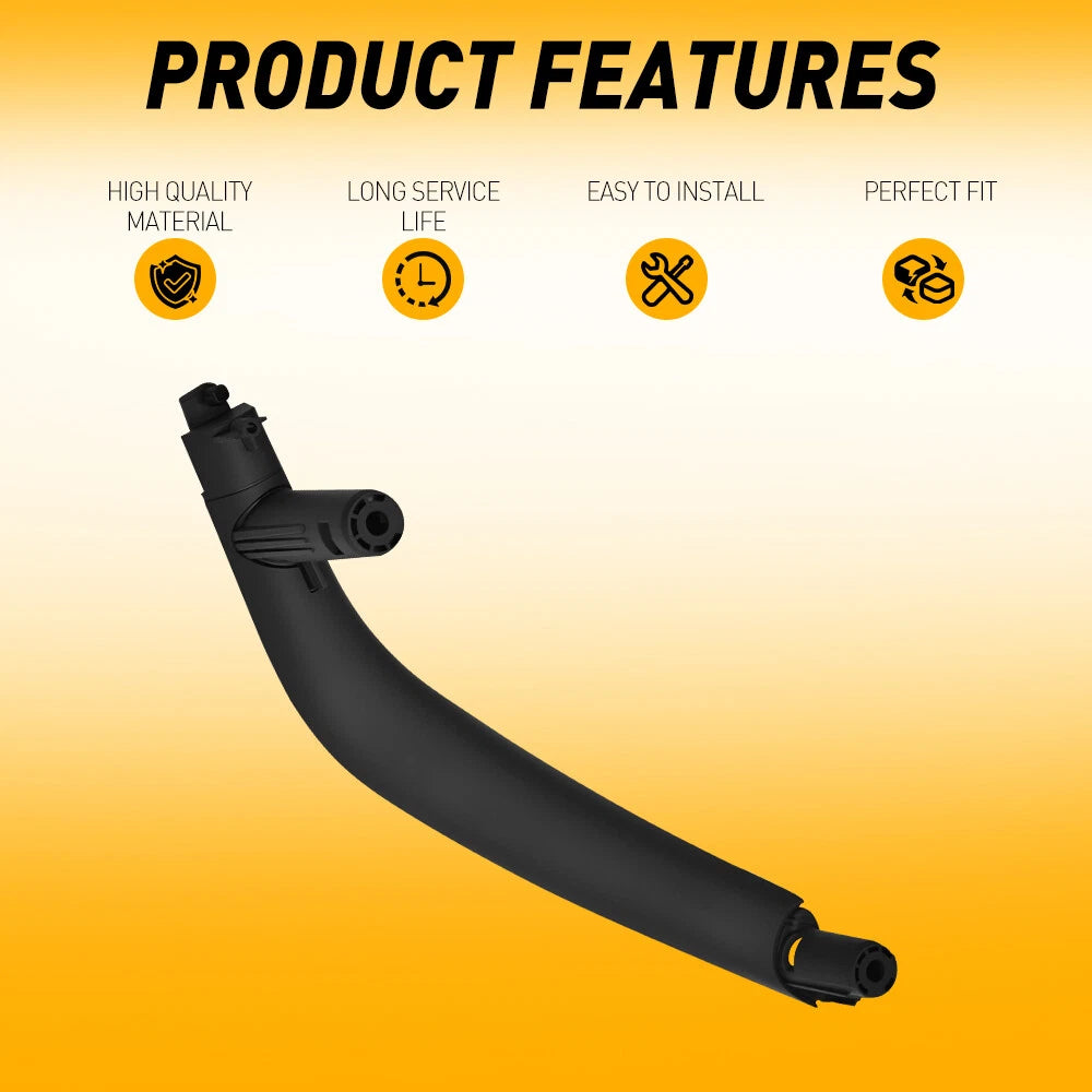 Passenger Side Black Interior Door Pull Handle for BMW X5 F15 X6 F16 2014-2018 A 6B93BC-57