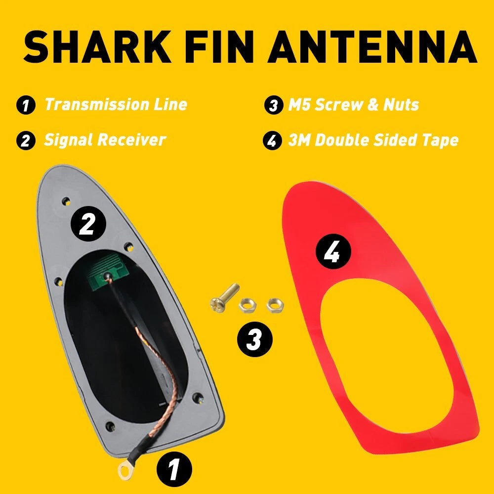 For NISSAN Rogue Roof AM/FM Radio Signal Shark Fin Style Aerial Antenna Cover US 6B93BC-57