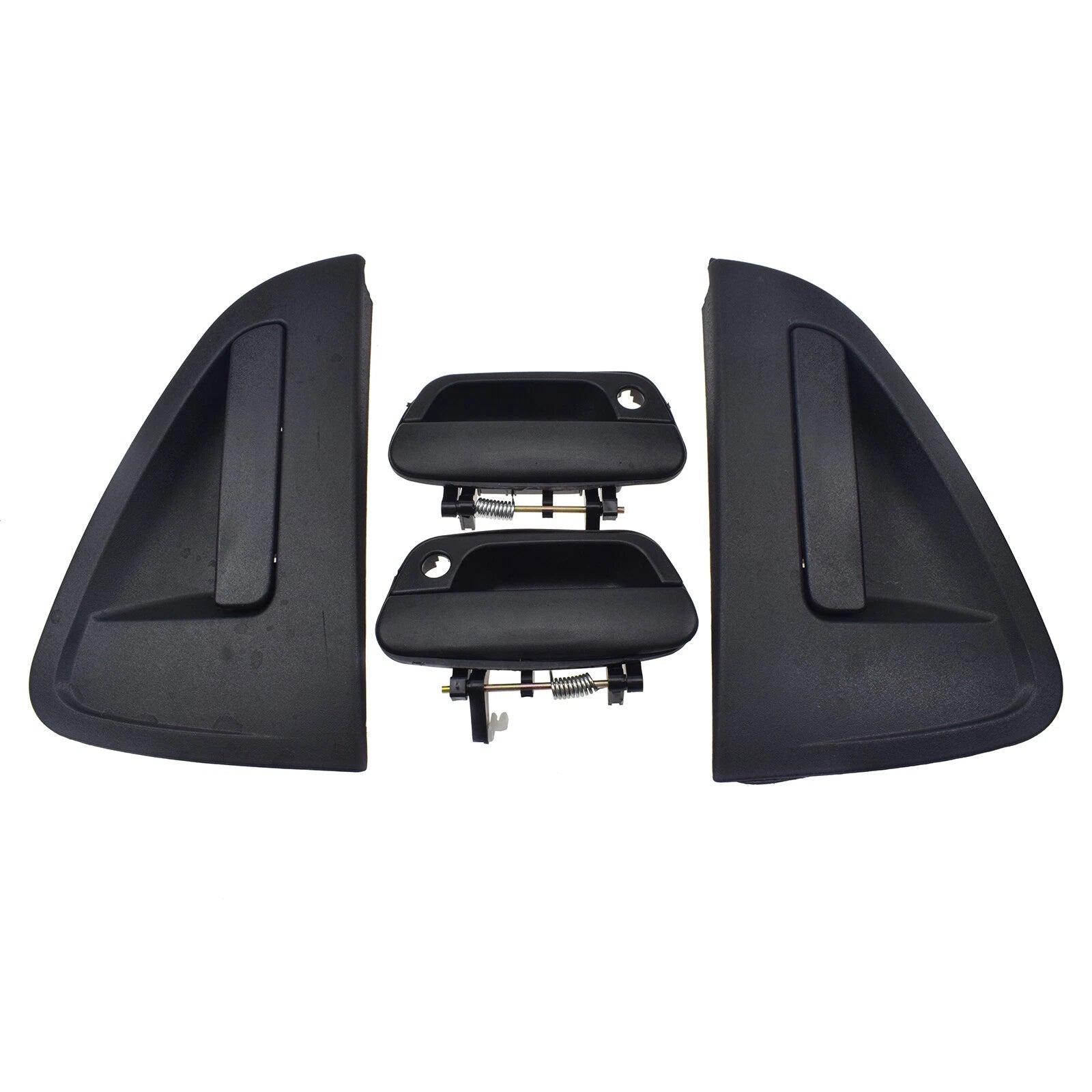 4Pcs Black Outer Door Handle Front Rear Left Right For 2013-2015 Chevrolet Spark 6B93BC-57