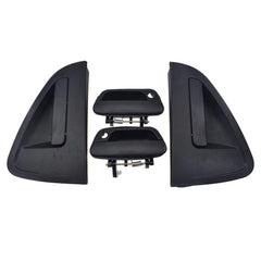 4Pcs Black Outer Door Handle Front Rear Left Right For 2013-2015 Chevrolet Spark 6B93BC-57