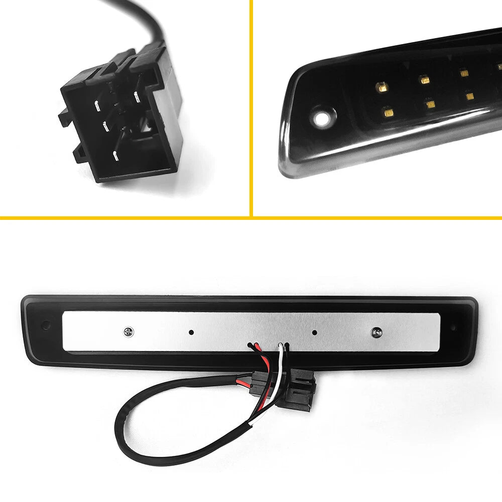 For 1994-01 Dodge Ram 1500 2500 3500 LED 3RD Third Tail Brake Cargo Lamp Light A 6B93BC-57