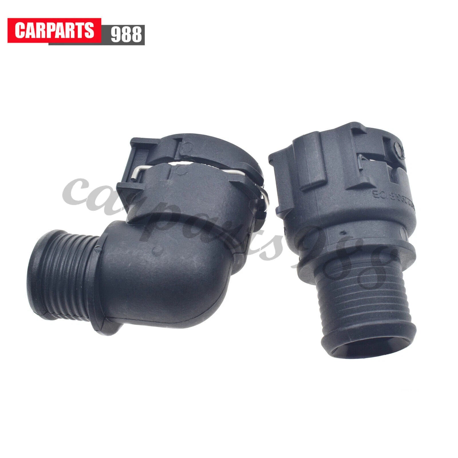 2Pcs Heater Inlet Hose Connector For Chevrolet Sonic Trax Tracker TBuick Encore 6B93BC-57