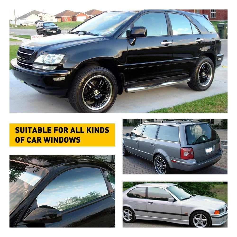 Silver 10ft 35% VLT Uncut Roll Window Film Tint 20" x10ft For Car Home Glass EOA 6B93BC-57