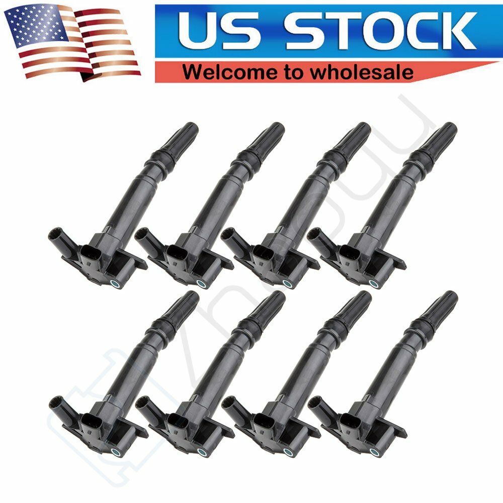 8 PCS Ford 6.2L IGNITION Coil On Plug FOR AL3E-12029AC DG525 RIGHT UF631