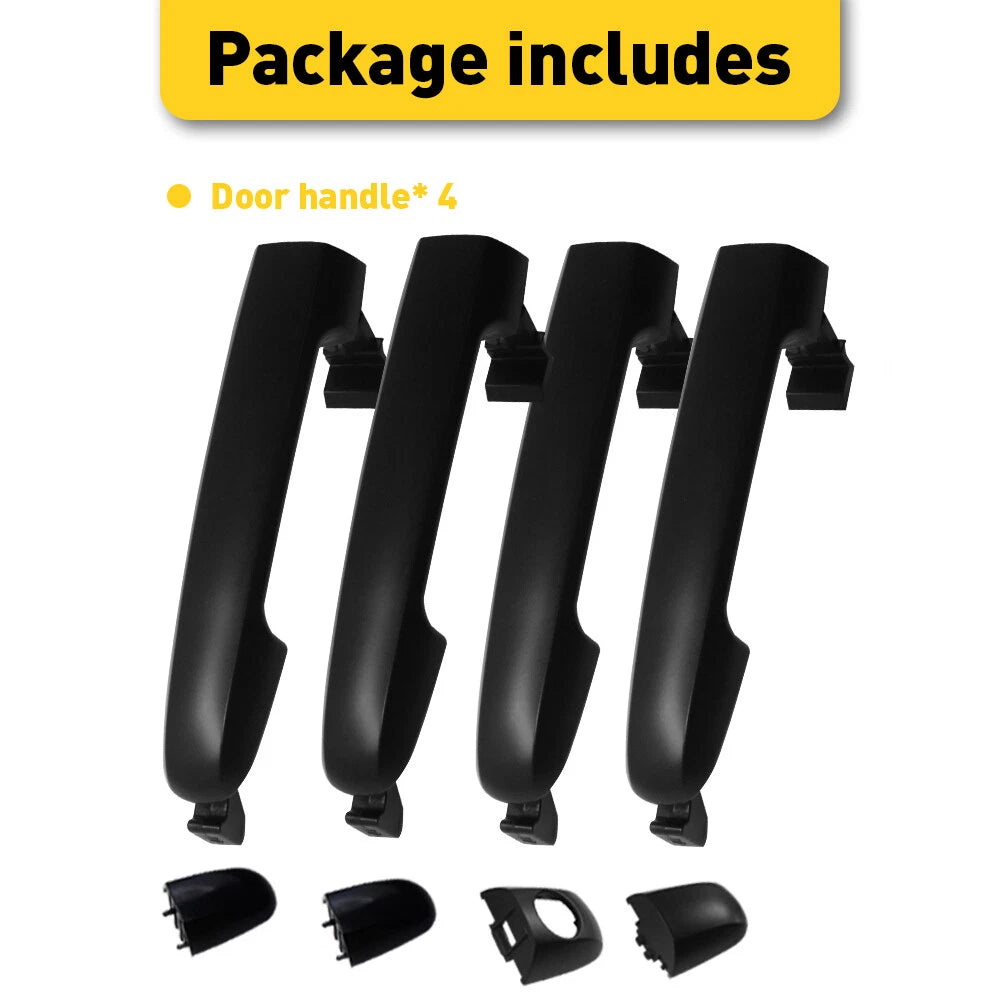 4PCS Front Rear Outside Door Handles For Hyundai Sonata 2006 07 2008 09 2010 EOA 6B93BC-57