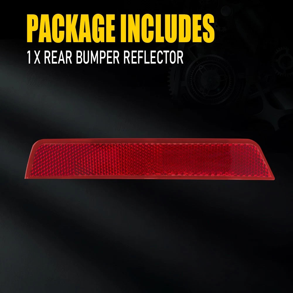 For 2010-2017 Chevy Equinox Rear Bumper Side Marker Lights Reflector Red Lens RH 6B93BC-57